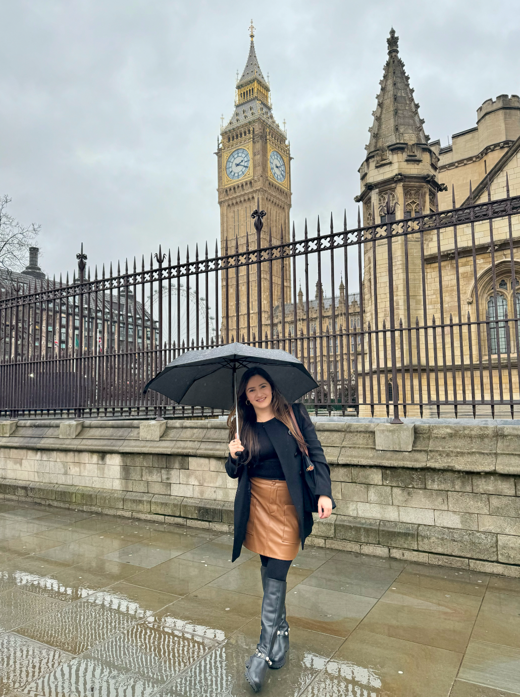 Big Ben during Patricia's Fulbright experience
