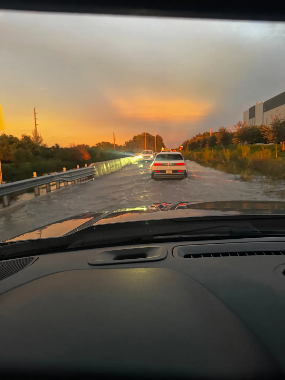 Pothole or road damage